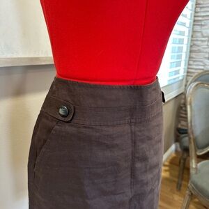 Banana Republic Dark Brown Skirt